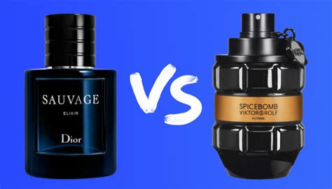 dior sauvage vs spicebomb|dior sauvage elixir spicebomb extreme.